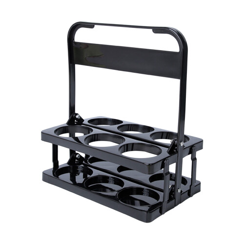 Reusable Beer Carrier Plastic Material Perfect for-Black