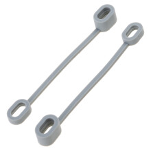 Adaptateur de câble de chargement Anti-perte, attache pour-Gris