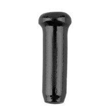 50 stuks aluminium kabeleindkappen racefietsen-Zwart
