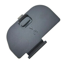 Plastic en metalen batterijcompartimentafdekking voor D3100 D40