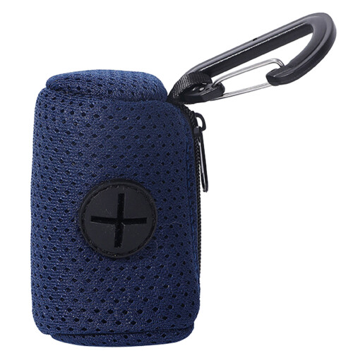 Support de sac de merde pour animaux de compagnie,-Bleu marine