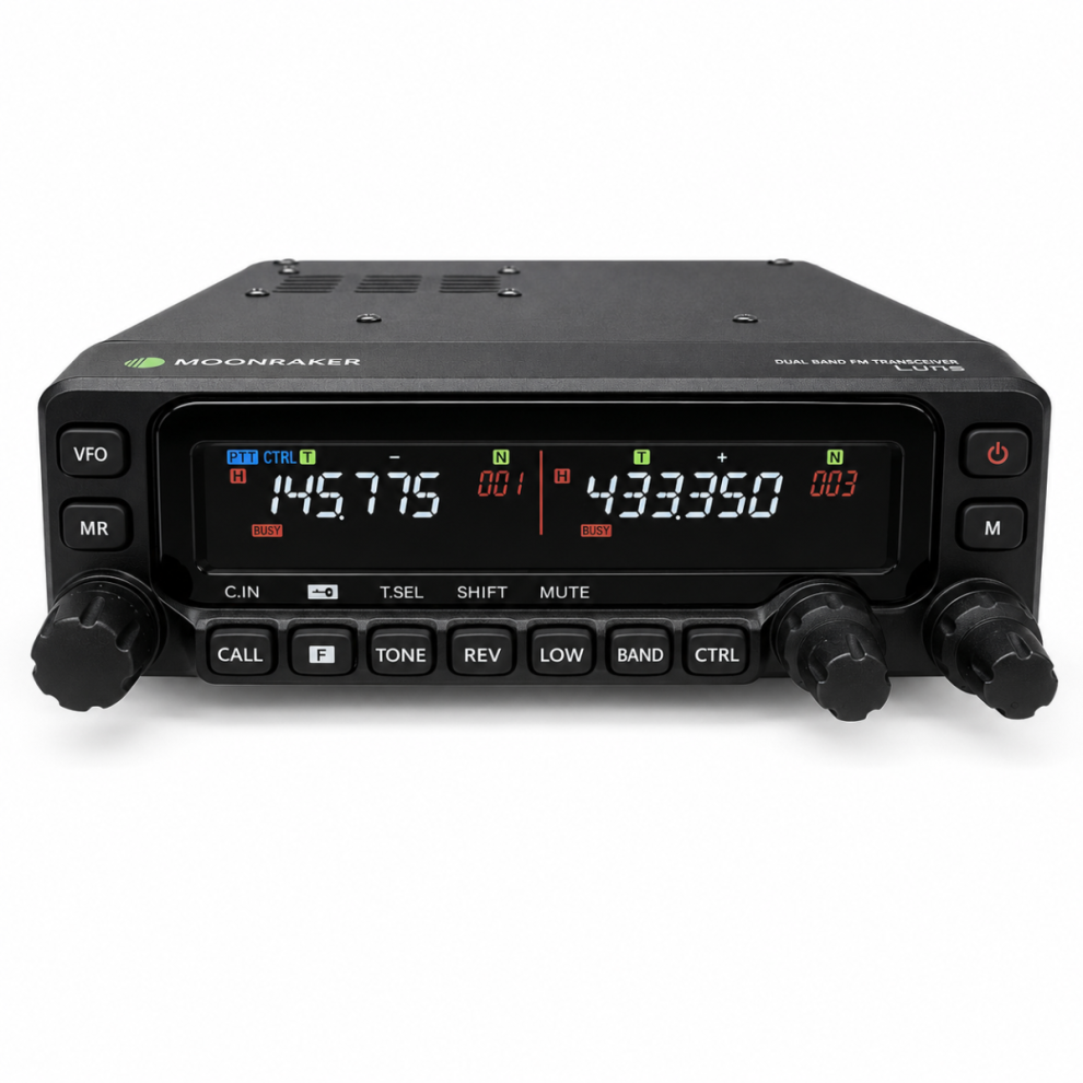 Moonraker Luna 70W Vhf/Uhf Mobile Transceiver 5056109291608