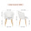 Joolihome Velvet Make-up Chair, Single Sofa Chair 2