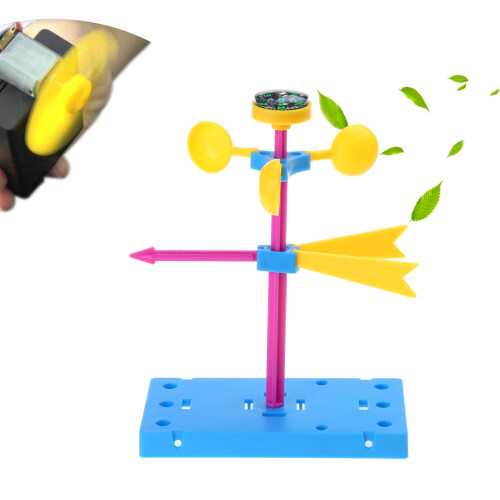 Desktop-Modell Kunststoff Windmühle Modell für Kinder Bildung 1
