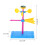 Desktop Model Plastic Windmill Model for Kids Education DIY Toy 3