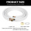Brass Pipe Line Set for Split System Insulated &-7 meters 6