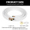 Brass Pipe Line Set for Split System Insulated &-7 meters 5