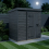 6x4 Pent Composite Shed Tanalised (Single Door, No Windows) 2