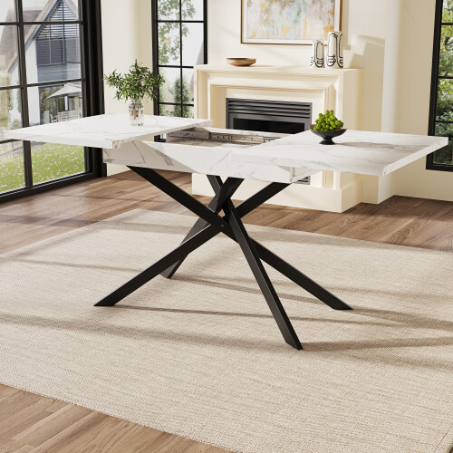 Dining table Telescopic table (120--160 cm)