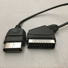 1.8M/70.87In RGB SCART Kabel 24Pin High Difination Geschikt voor TV AV, Scart RGB Kabel voor 360 Game Console