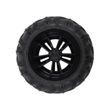 4PeçAs 80X45Mm Pneu Roda para Hosim Xinlehong Q901 Q902 Q903 9130 9136 9137 9138 1/16 PeçAs Sobresselentes Do Carro RC