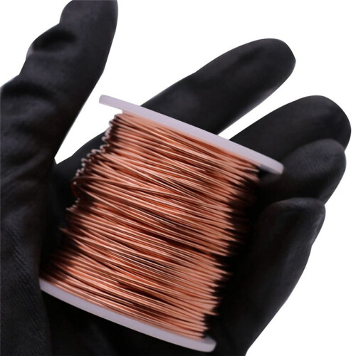 Soft Copper Wire, 16 Gauge, 126 Feet, Bare Copper Wire, Bright, 1 Pound Spool 2