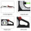 Engineering Inclinometer, Universal Slope Measuring Scale, Multifunctional Goniometer Instrument Measuring Tool A 1