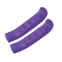 Road Bike Shifter Protective Hoods Silicone Sleeve Road-Purple