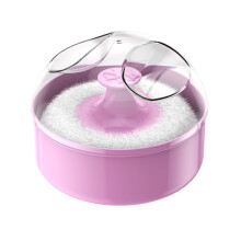 Bouffée de poudre pour le corps du nourrisson, grande-Rose