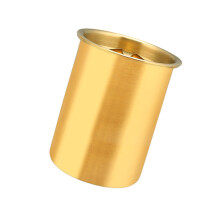 Stainless Steel Smokeless Ashtray for Bathroom Kitchen-Gold