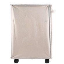 Laundry Basket with Wheels Yoga Mat Storage Basket Multifunctional Foldable Waterproof Dirty Clothes Storage Bag