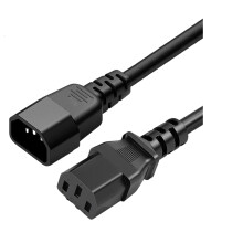 18AWG IEC C13 C14 Power Cable for Computer Server Monitor-1.5m