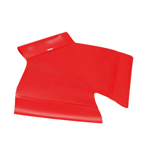 Coussin de siège de protection extérieur, harnais-Rouge