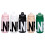 Outdoors Squeeze Lid Water Bottle for Biking-620ml White 2