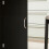 Folding Dining Table,Oak and Black 6