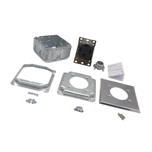 Commercial Grade 30A Electrical Receptacle Installation Package