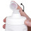 Outdoors Squeeze Lid Water Bottle for Biking-620ml White 9