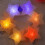 Set van 4 sterrenlichtobjecten voor-Roze roze licht 11