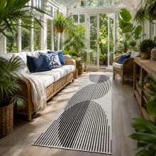 (80 X 300 cm, Jett) Luxury Printed Rugs Large Runner Rug & Door Mats