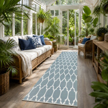 (80 X 300 cm, Ava) Luxury Printed Rugs Large Runner Rug & Door Mats