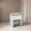 (Grey) Padded Dressing Table Stool Vanity Seat 4
