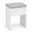 (Grey) Padded Dressing Table Stool Vanity Seat 9