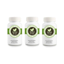 Herbal D-tox Moringa Oleifera - 300 kapselia x 500 mg – Detox, Elvyttävä (3 laatikon pakkaus)