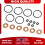 Injector Seal Kit For BMW 1-2-3-4-5-6-7-8 Series E46 E81 E87 E92 E93 F20 F21 F30 1