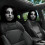 Paar Horror Face Auto-hoofdsteunhoezen Sterke polyester 2