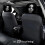 Paar Horror Face Auto-hoofdsteunhoezen Sterke polyester 7