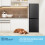 Fridgemaster MC55240DEB 252l Fridge Freezer with Water Dispenser 9