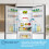 Fridgemaster MC55240DEB 252l Fridge Freezer with Water Dispenser 10