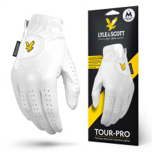 Lyle & Scott Cabretta Leather Golf Glove For Right Hand - M
