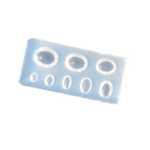 Moule géométrique en Silicone pour Nail Art, pour-Bellipse