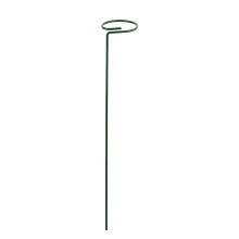 Piquet pour plantes, anneaux en fer forgé, tige unique,-35