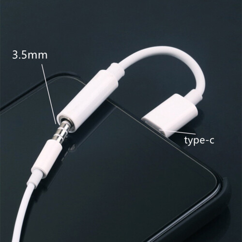 Type-C to 3.5mm Aux Adapter Headphone Amplifier Earphone Audio 1