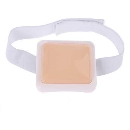 Portable Injection Pad-Plastic Adjustable Strap for-White