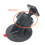 Support d'enregistrement de conduite en forme de T, support de 2