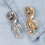Broche de Microphone à revers couleur or argent, broche-Argent 3