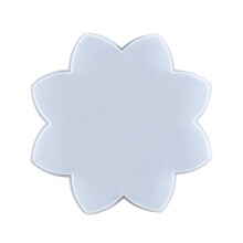 Tapis de tasse en Silicone, dessous de verre, artisanat,-Clair