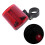 Battery Powered Bicycle Tail Headlight Easy to Install for-Red 8
