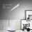 Mini lampe de bureau LED alimentée par batterie, rotation à 360 8