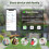 Tuya WiFi Rain Sensor Rainfall Duration Detection Outdoor Waterproof Battery Powered App Control Home Automation 7