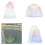 Opvouwbaar Nylon Landing Dip Net Vervanging-WB3-model 50cm 4